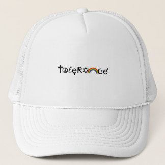 COEXIST WITH TOLERANCE TRUCKER HAT