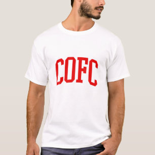 Cofc Arch Vintage Retro University Style T-Shirt