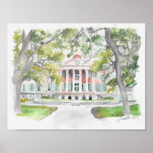 CofC Print of Original Watercolor