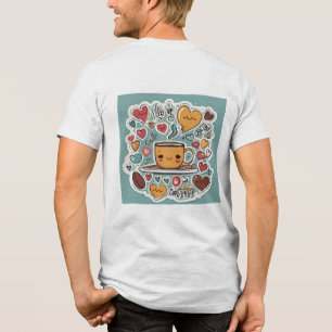 cofeeee Tri-Blend shirt