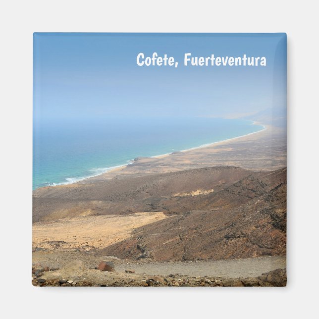 Cofete Fuerteventura beach Magnet (Front)