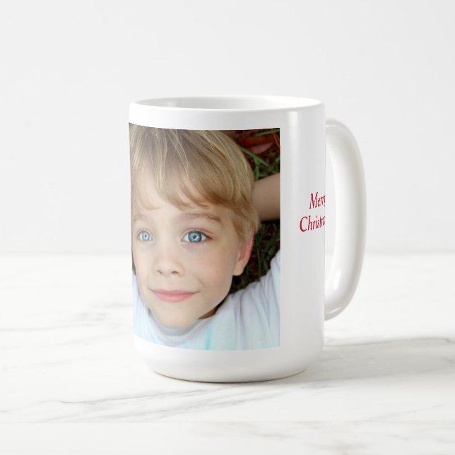 Coffe cup personalised photo (Front Right)