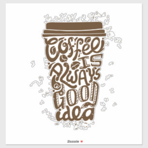 COFFE IS ALWAYS good idea wall kitchen frames Sti