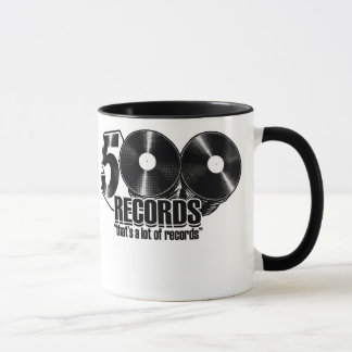 Coffe Mug - 500 Records Logo