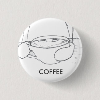 Coffee 2.0 3 cm round badge