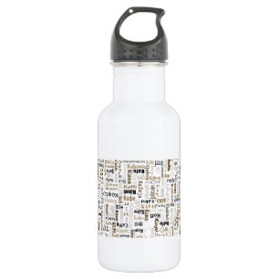 Coffee 532 Ml Water Bottle