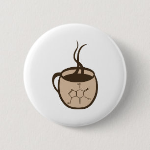 Coffee 6 Cm Round Badge
