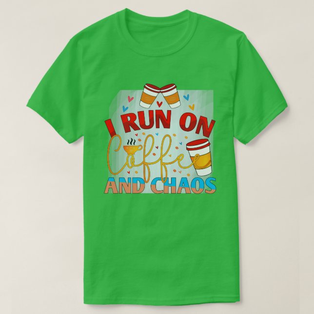 Coffee 9 T-Shirt (Design Front)