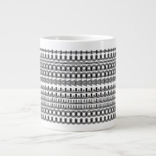 Coffee Addict Hidden Message Funny Novelty 111B Large Coffee Mug