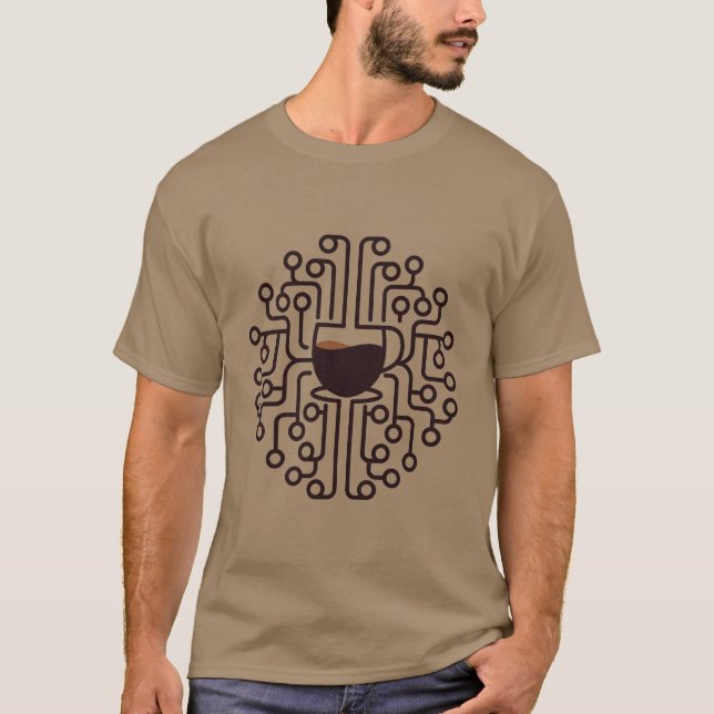 Coffee Addict T-Shirt (Front)