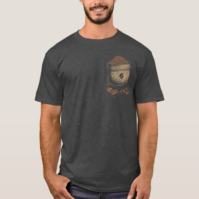 Coffee Aesthetic T-Shirt (Front)