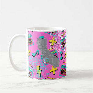 Coffee and '80s Music in California  Mug