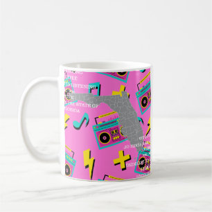 Coffee and '80s Music in Florida  Mug