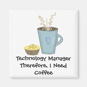 Coffee and a Muffin Magnet