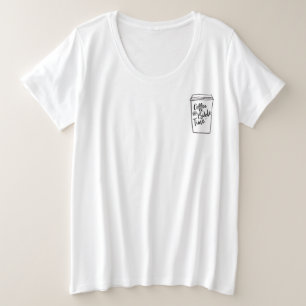 Coffee and Bible Time Coffee Cup Shirt