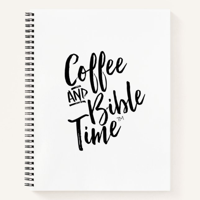 Coffee and Bible Time Journal (Front)
