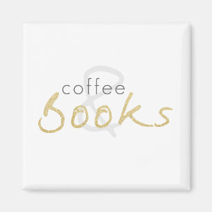 Coffee and Books Magnet