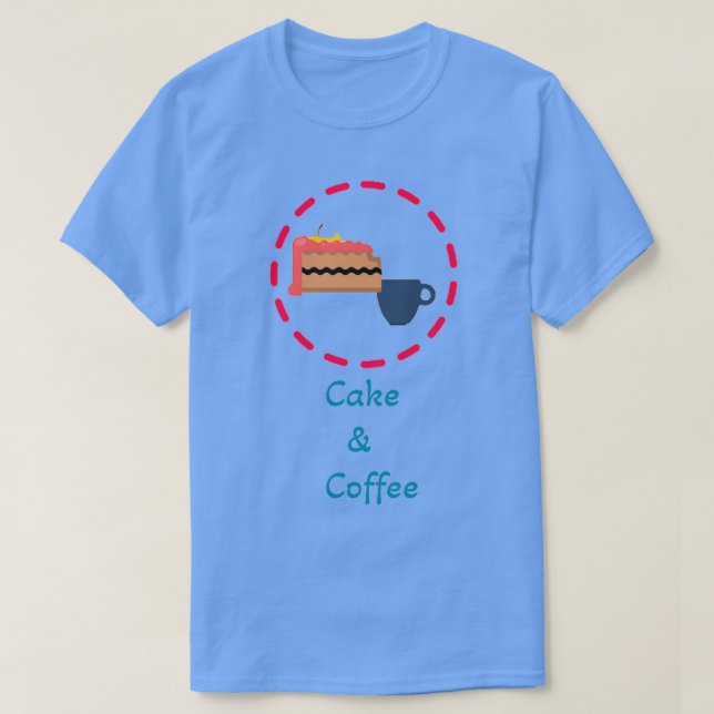Coffee and Cake T-Shirt (Design Front)