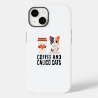 Coffee And Calico Cats Funny Calico Cat 
