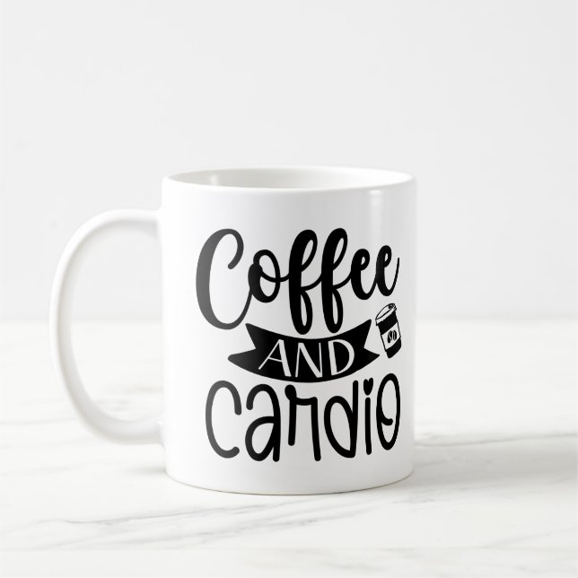 Coffee And Cardio Mug (Left)