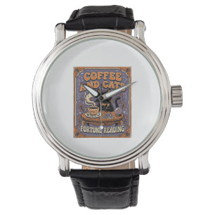 Coffee And Cats Cat Tea Leaves Coffee Fortune Read Watch