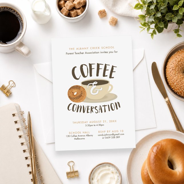 Coffee and Conversation Invitation (Creator Uploaded)