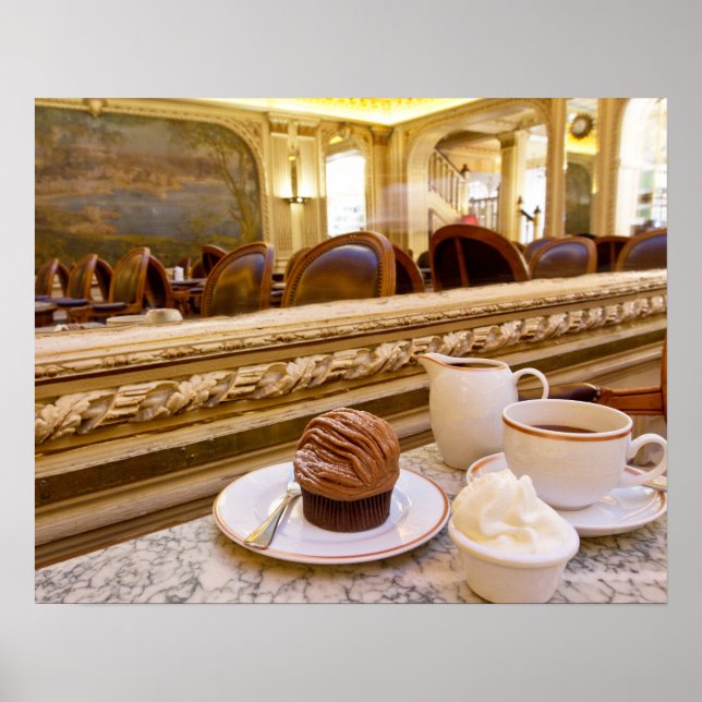Coffee and Cupcake Poster Print (Front)