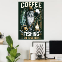 Coffee And Fishing Go Together