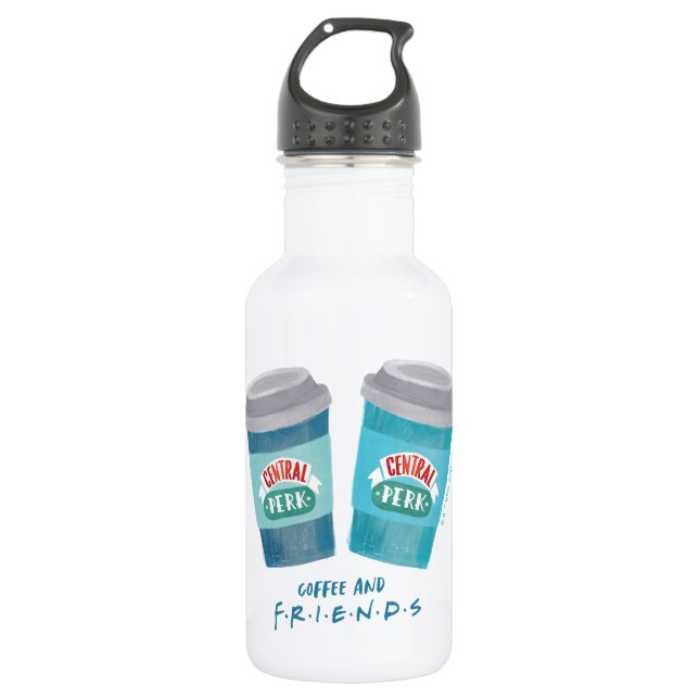 Coffee and FRIENDS™ 532 Ml Water Bottle (Front)