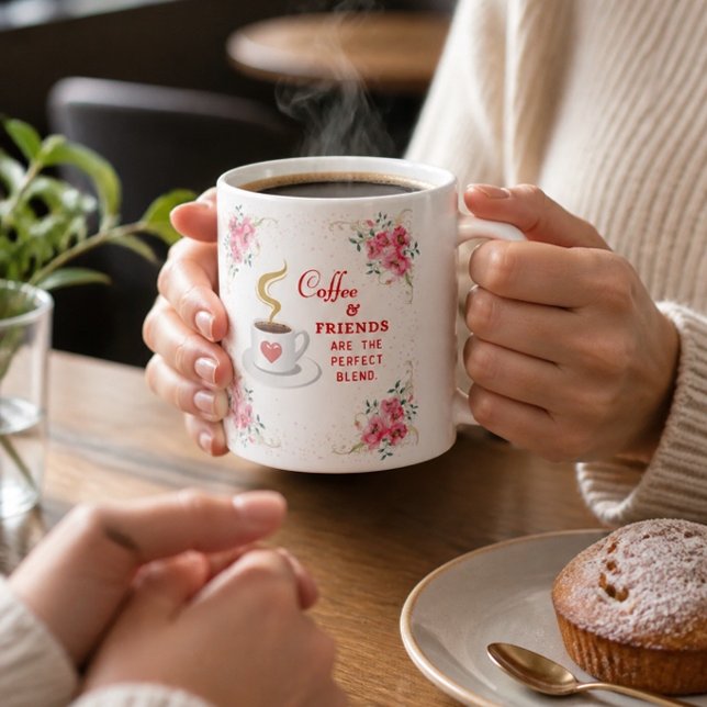 Coffee and Friends the Perfect Blend Mug (Creator Uploaded)