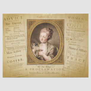 Coffee and Hot Liquors Tissue Paper