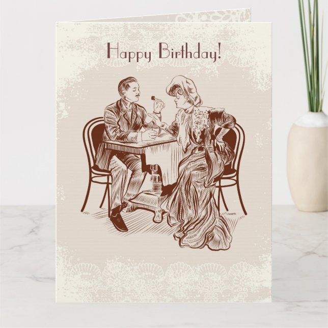 coffee and love card (Front)