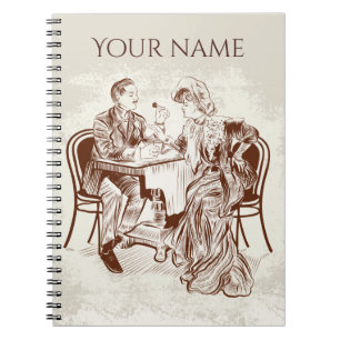 coffee and love spiral notebook