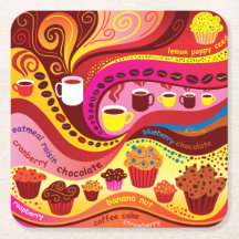 Coffee and Muffins Pattern
