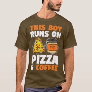 Coffee and Pizza Premium T-Shirt