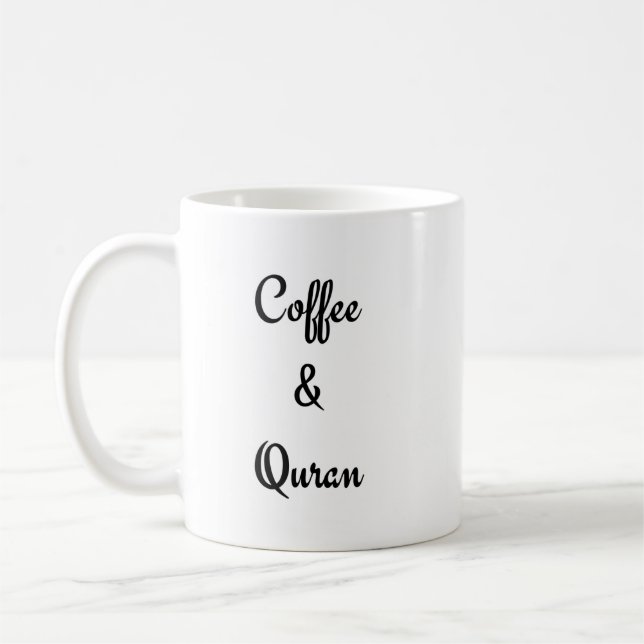 Coffee And Quran  Coffee Mug (Left)