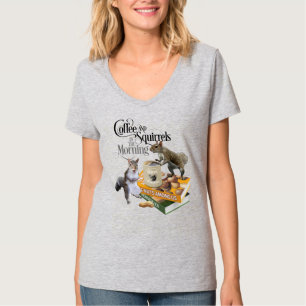 Coffee and Squirrels - Funny Squirrel Lover T-Shirt