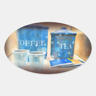 Coffee And Tea Picture Sticker