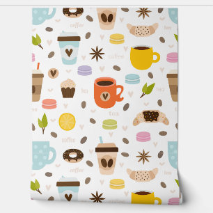 Coffee and Tea Wallpaper