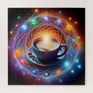 Coffee and the Cosmos: A Syzygy of Energy Jigsaw Puzzle