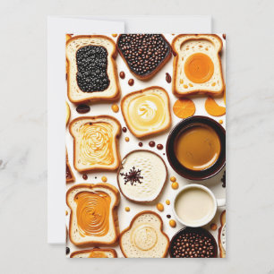 coffee and toast invitation