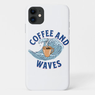 Coffee and Waves Case-Mate iPhone Case