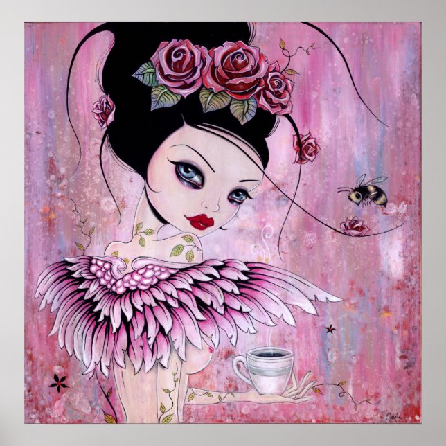 Coffee Angel Poster (Front)