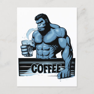Coffee Ape  Postcard