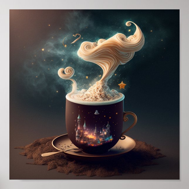 'Coffee Art 3' Poster (Front)