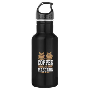 Coffee Art Coffee And Mascara 532 Ml Water Bottle