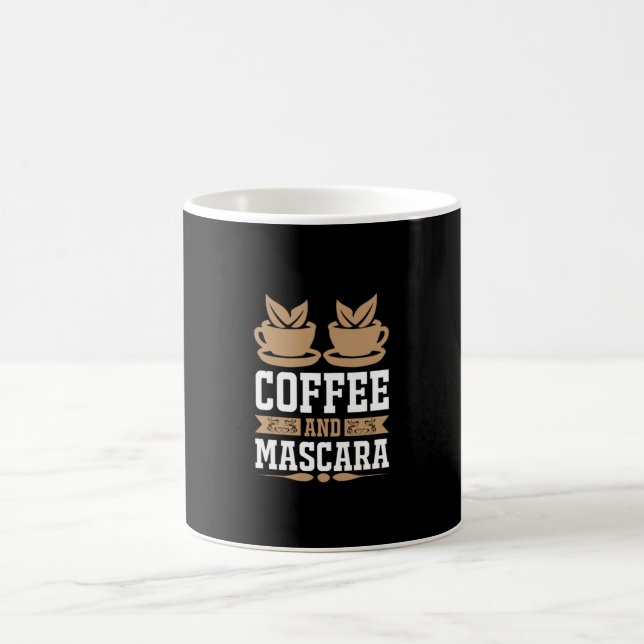 Coffee Art Coffee And Mascara Mug (Center)