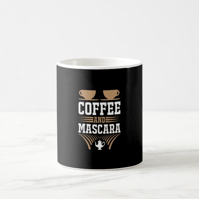 Coffee Art Coffee And Mascara Mug (Center)
