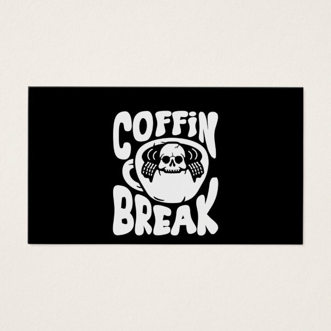 Coffee Art Coffin Break (Front)