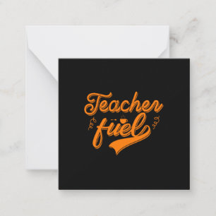 Coffee Art Teacher Fuel Card